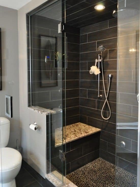 Idée de carrelage de douche de salle de bain